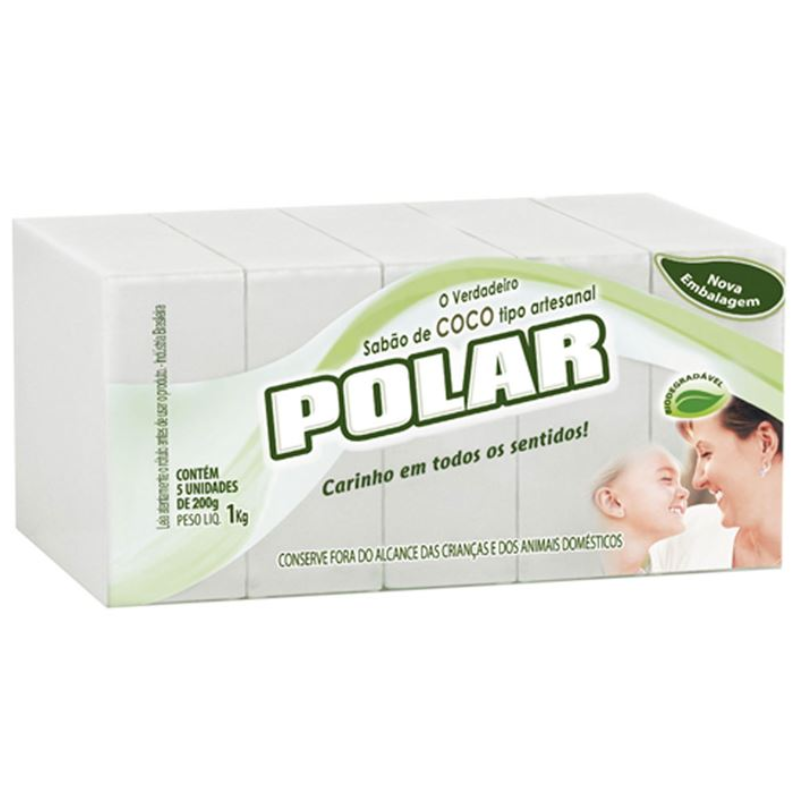 SAB BARRA COCO POLAR 5X100G