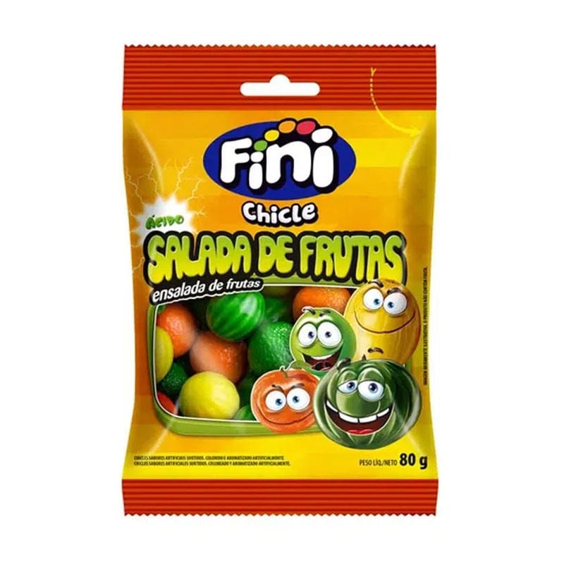 Chicle Fini Salada de Fruta 80g