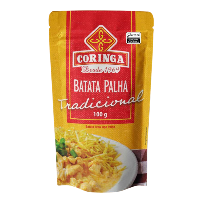 BATATA PALHA CORINGA TRAD 100G