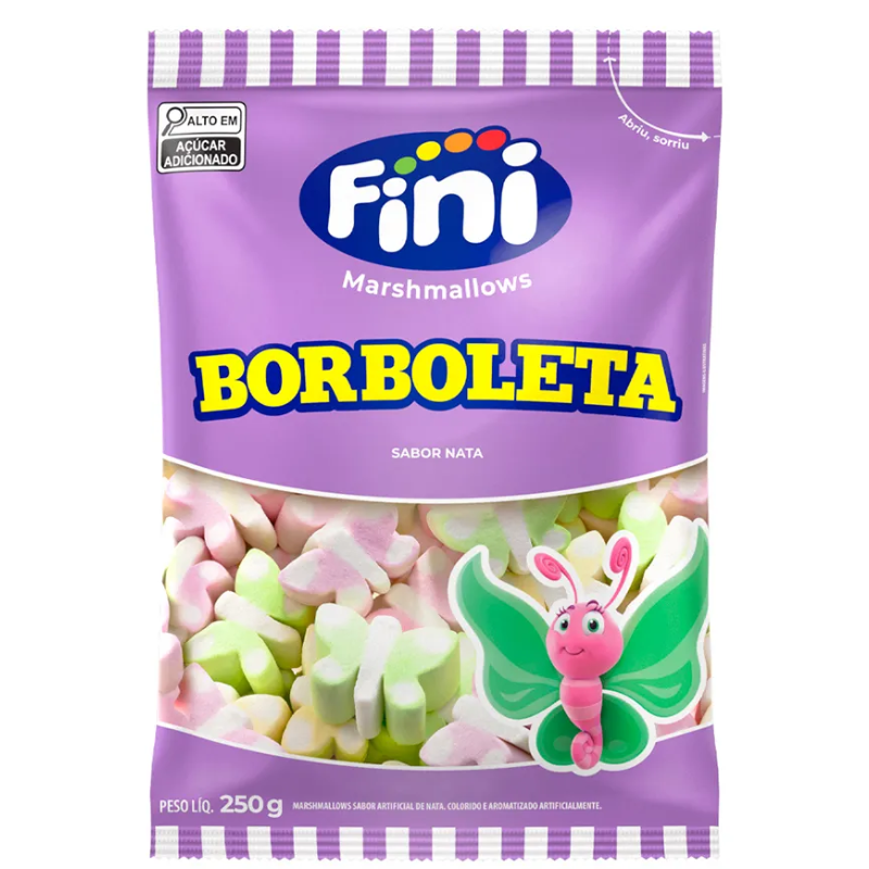 Marshmallows Fini Borboleta 250g