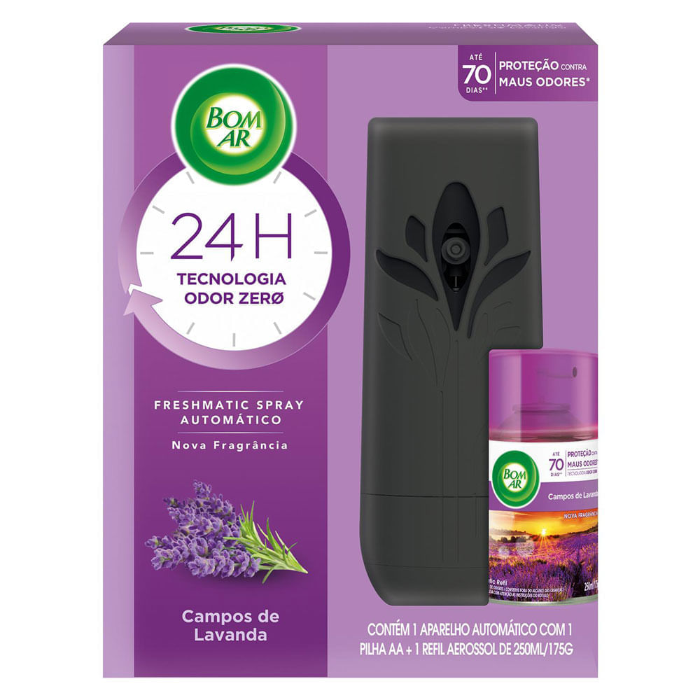 BOM AR FRESHMAT AP+RF GTS LAVANDA 250ML