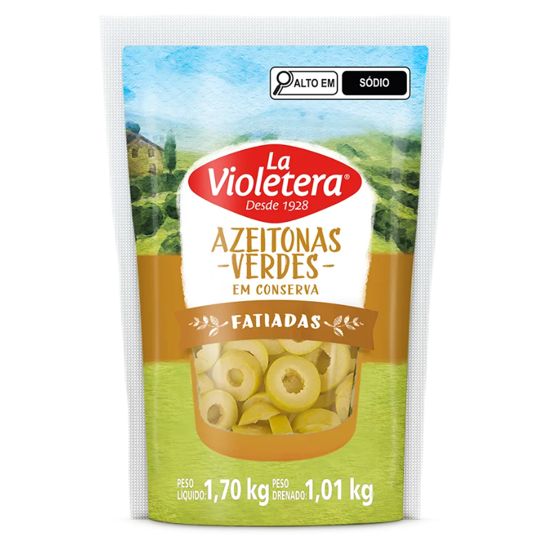 Azeitona Verde Fatiada La Violetera 1,01 kg