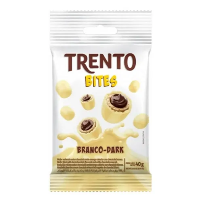 WAFER TRENTO BITES 40G DARK BR
