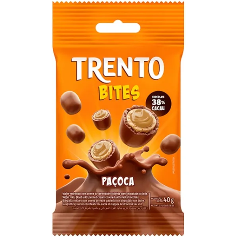 WAFER TRENTO BITES 40G PACOCA