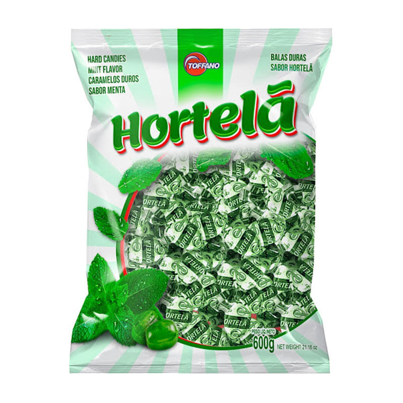 Bala Dura ToffanoHortelã Gold 600g