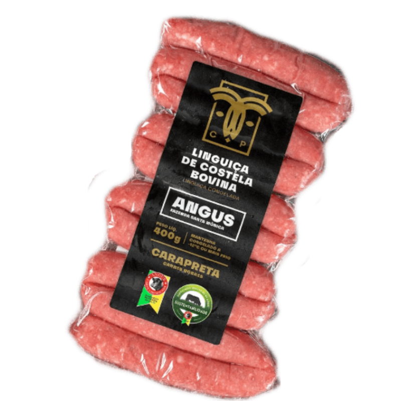 LING DE COSTELA ANGUS CARA PRETA 300G