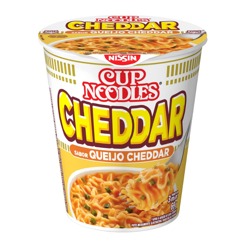 CUP NOODLE CHEDDAR NISSIN 69G
