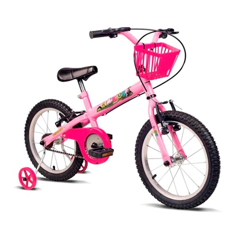 Bicicleta Kids Rosa Aro 16