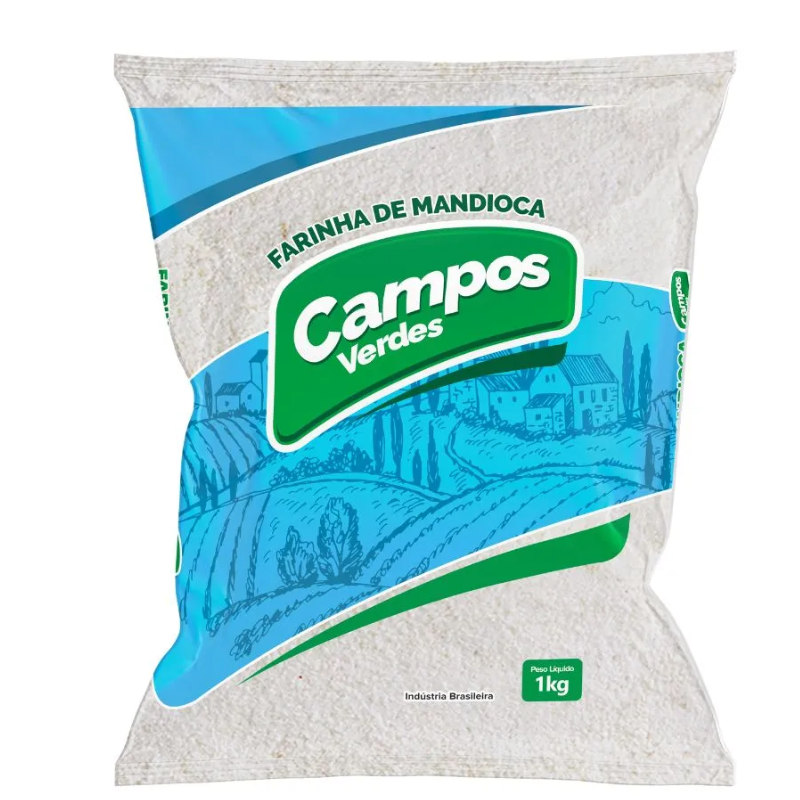 Farinha De Mandioca Campos Verdes 1kg