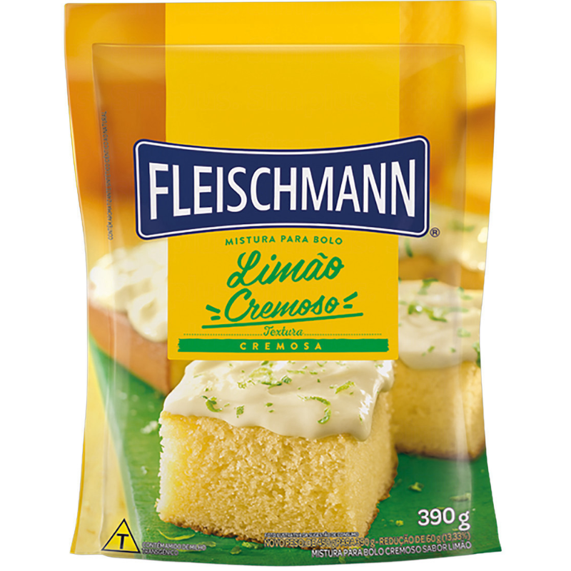 MIST BOLO FLEISCHMANN 390G LIMAO CREMOSO