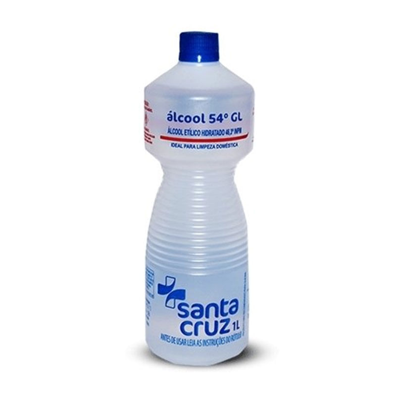 Álcool 46NPN Santa Cruz 1L