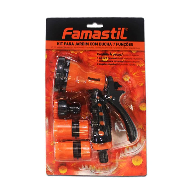 KIT P JARDIM ENG RAPIDO DUCHA 8 FUNCOES