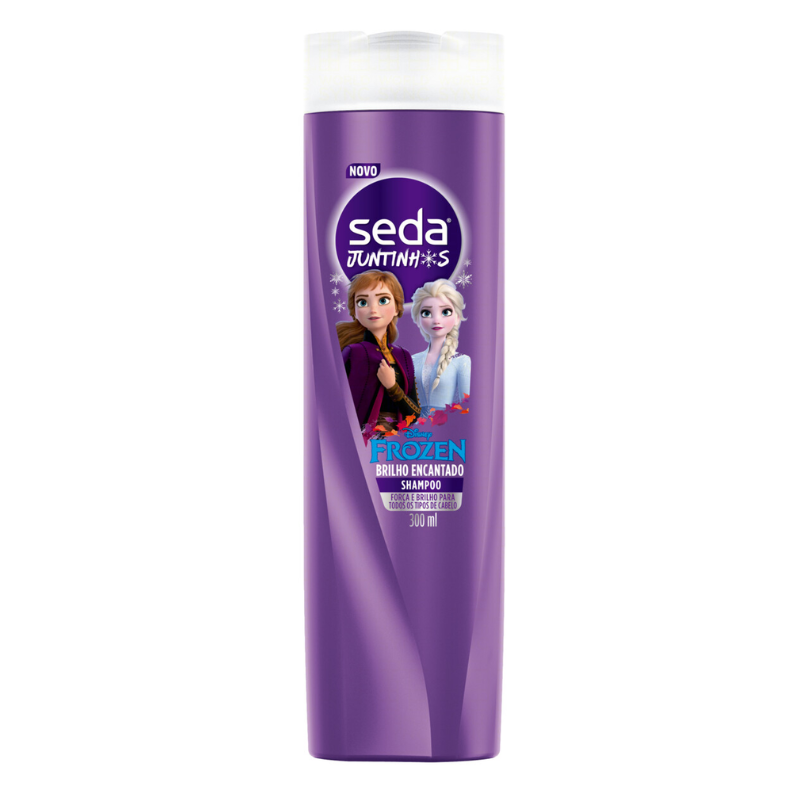 Shampoo Seda Juntinhos Brilho Encantado Todos os Tipos de Cabelo 300ml