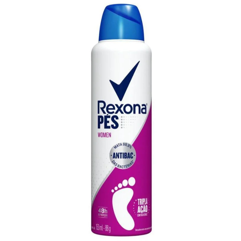 Desodorante Aerosol Rexona Para Pés Delicate 153ml/88g