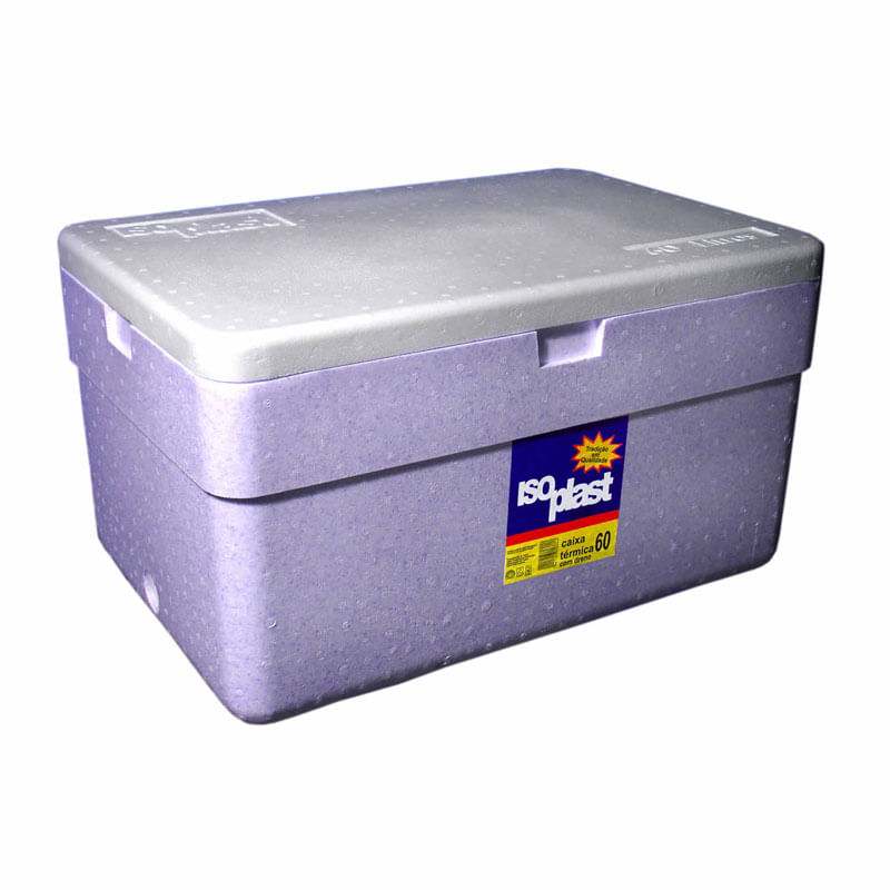 Caixa Térmica Isoplast Com Dreno 60L