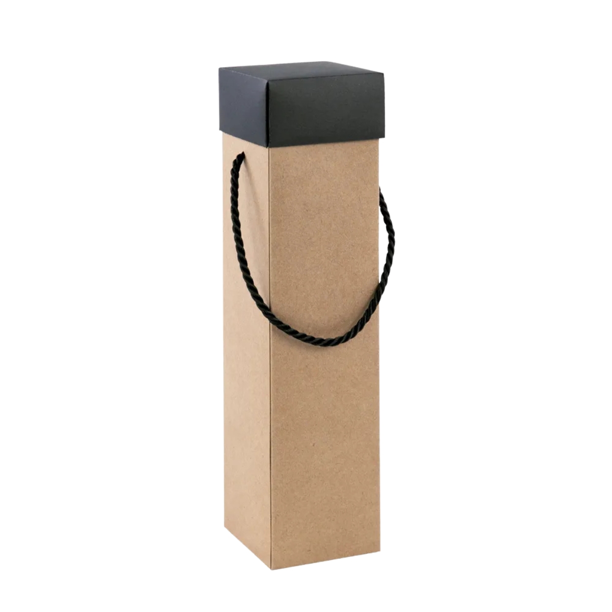 CX VINHO C ALCA KRAFT PRETO 8X8X33