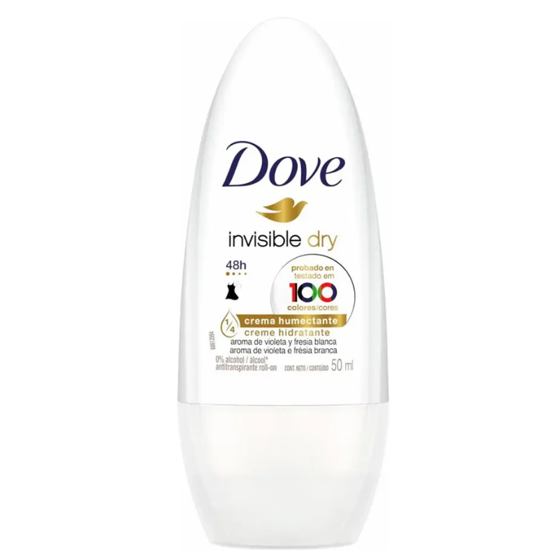 DES ROLL ON DOVE INVISIBLE DRY 50ML