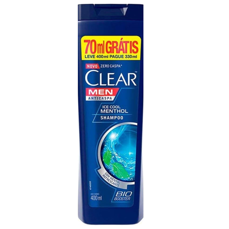 SHAMP CLEAR M  ANT COC 400ML 70MLGTS