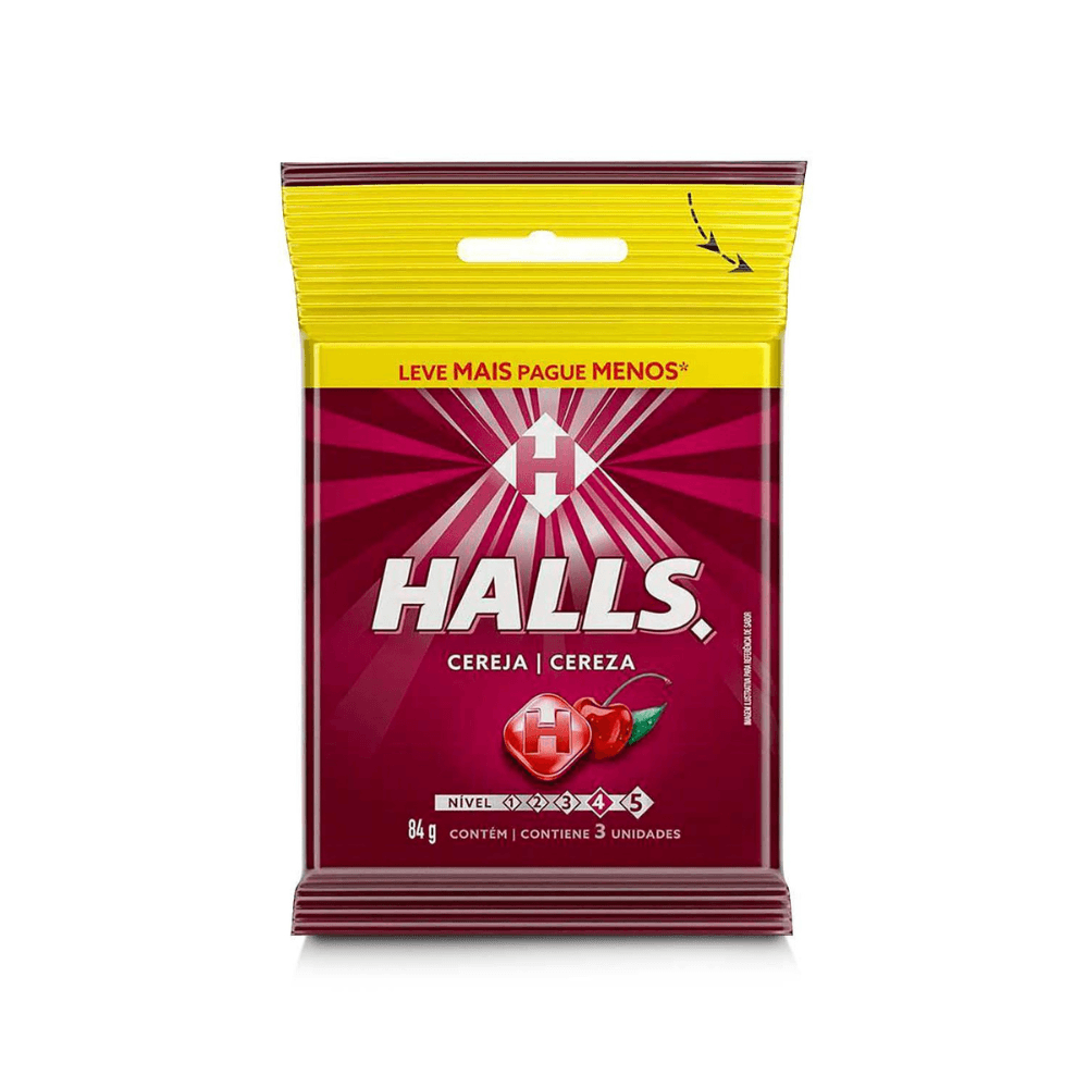 DROPS HALLS BAG CEREJA 10S
