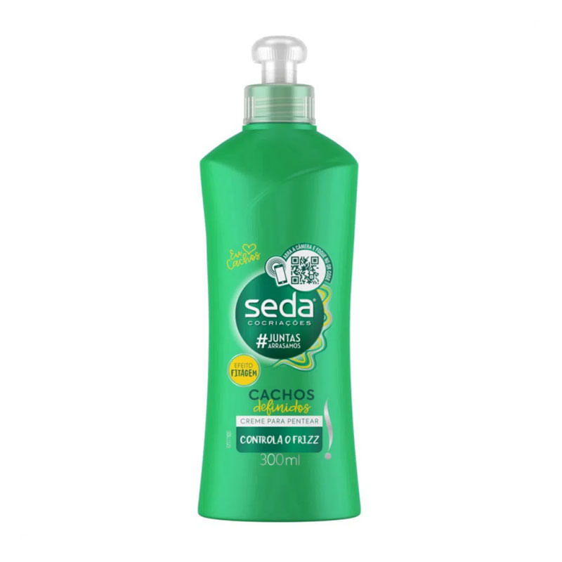 Creme Para Pentear Seda Cachos Definidos 300ml