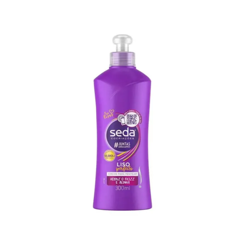 Creme Para Pentear Seda Liso Perfeito 300ml