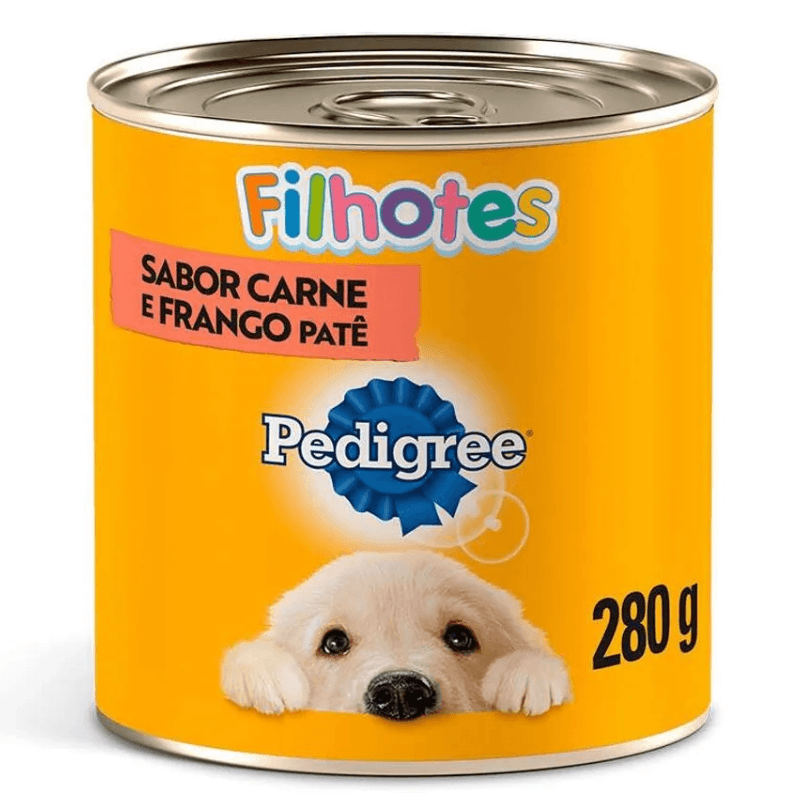 Ração Pedigree Junior Carne e Frango 280g