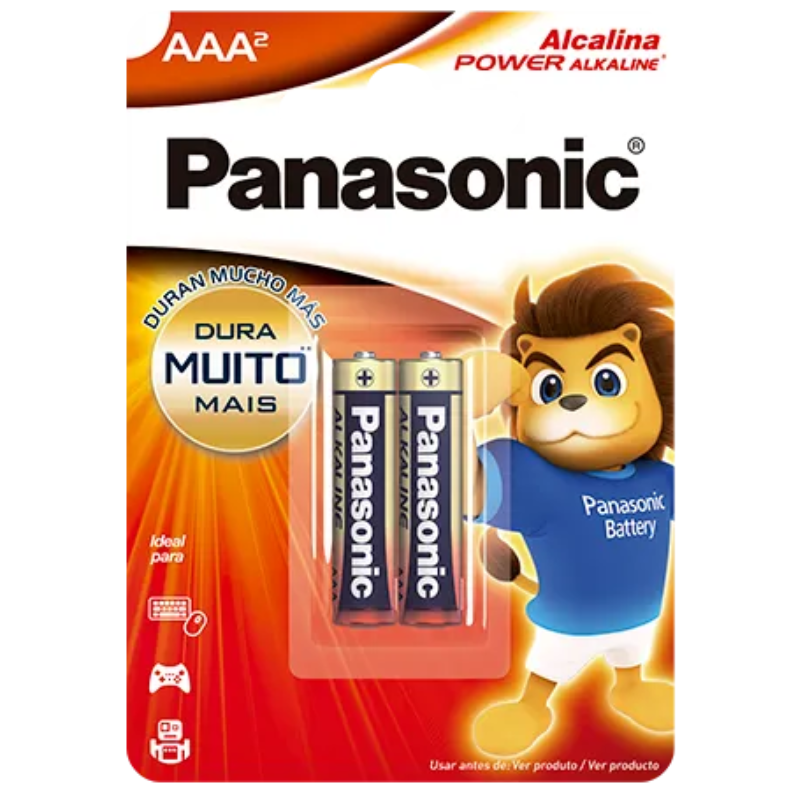 PILHA ALCALINA POWER AAA C 2UN