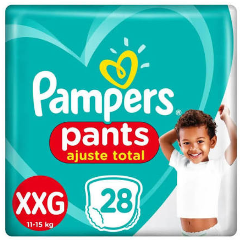 Fralda Pampers Pants Mega 28Un  XXG