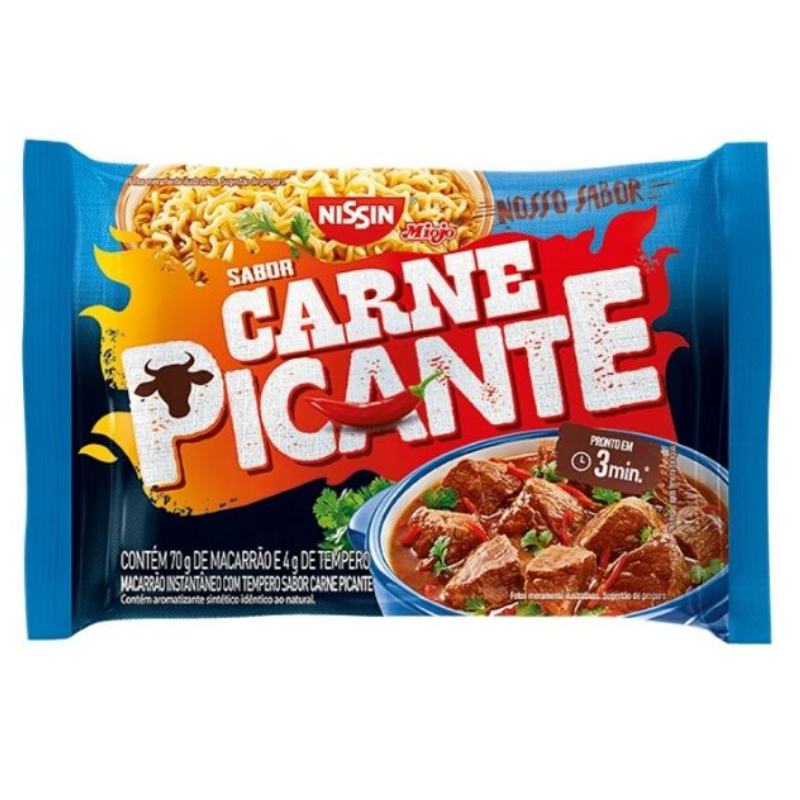 MACAR INST NOSSO SABOR CARNE PICANTE 74G