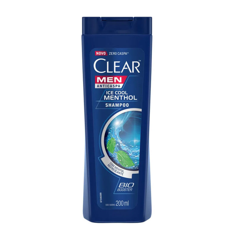 Shampoo Clear Men Ice Cool Menthol 200ml