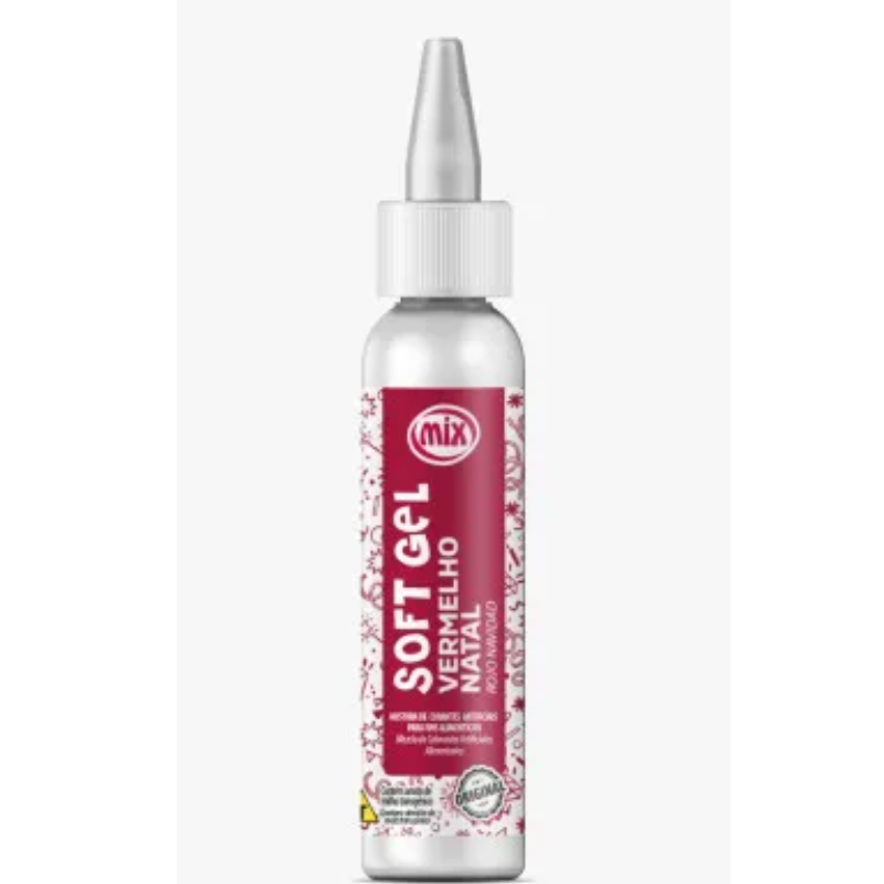 CORANTE MIX SOFTGEL VERMELHO NAT 60G