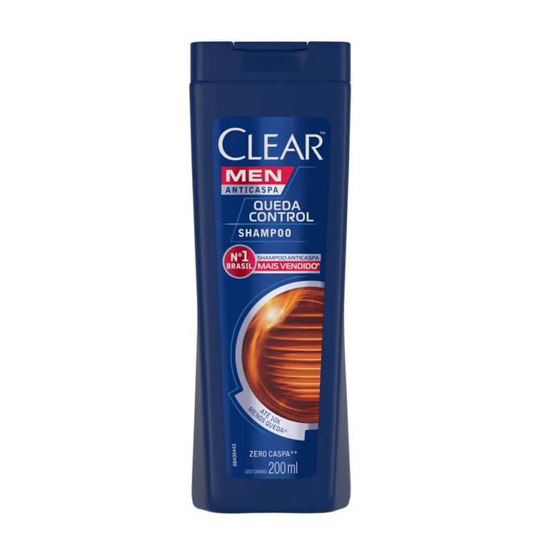 Shampoo Clear Men Queda Crontrol 200ml