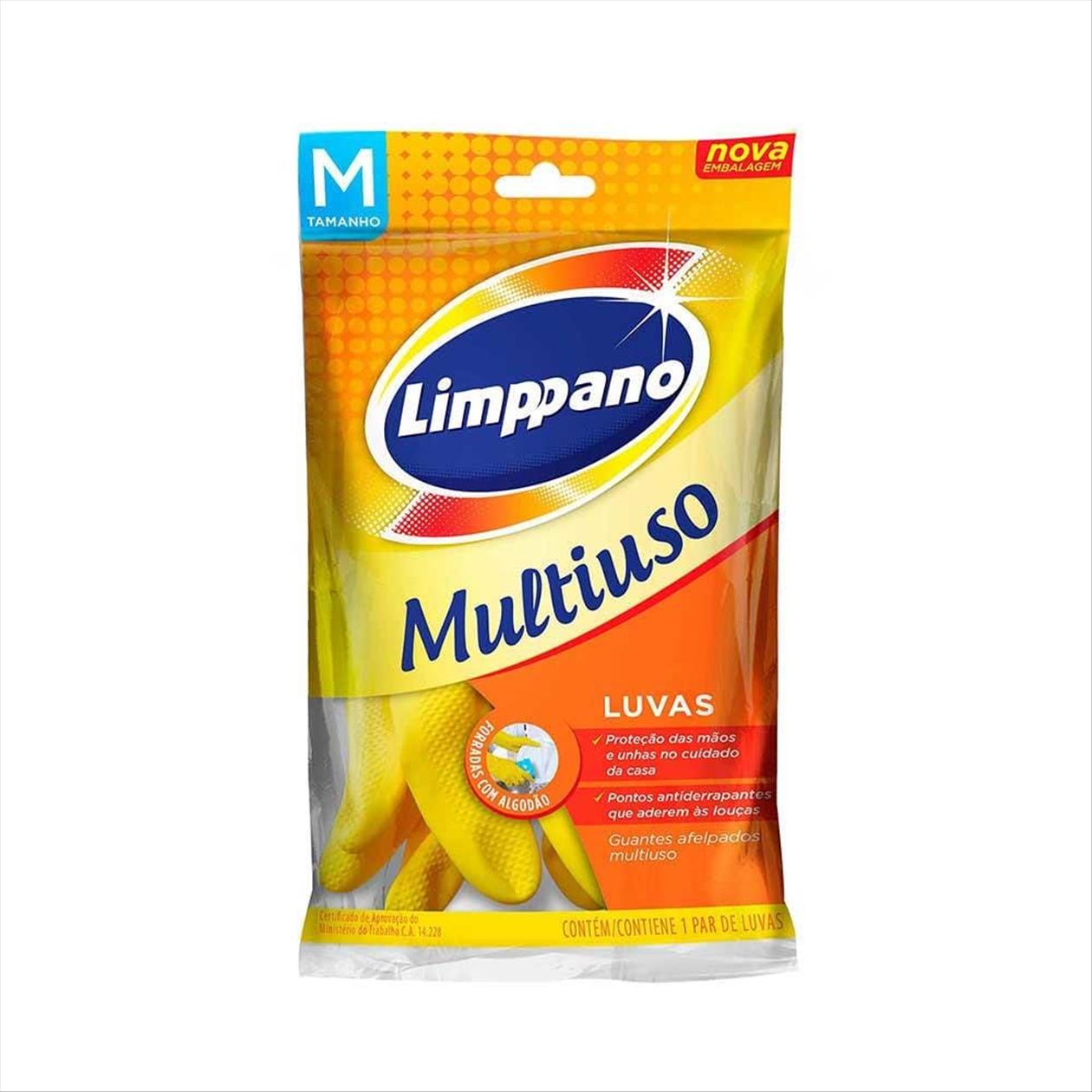 LUVA LIMPPANO FORRADA TAMANHO M