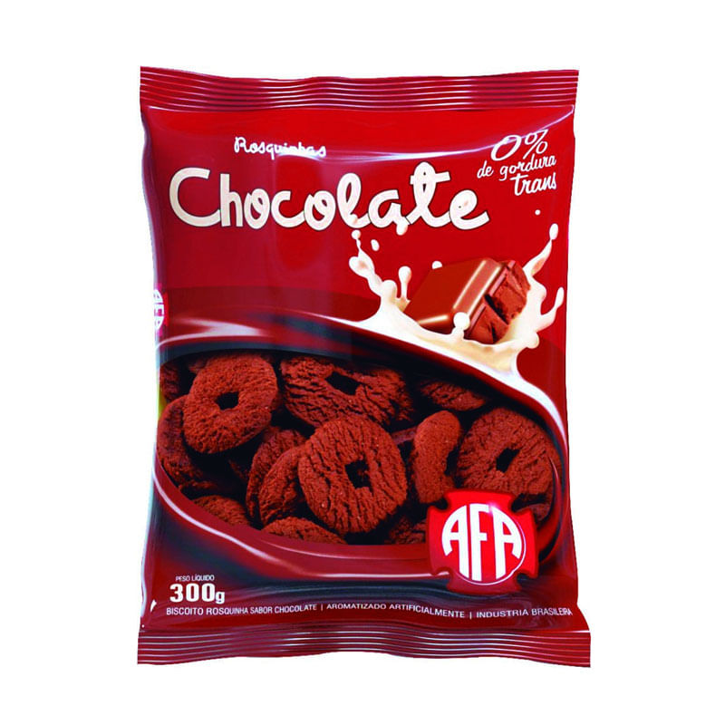 Biscoito Rosquinha Afa Chocolate 300g