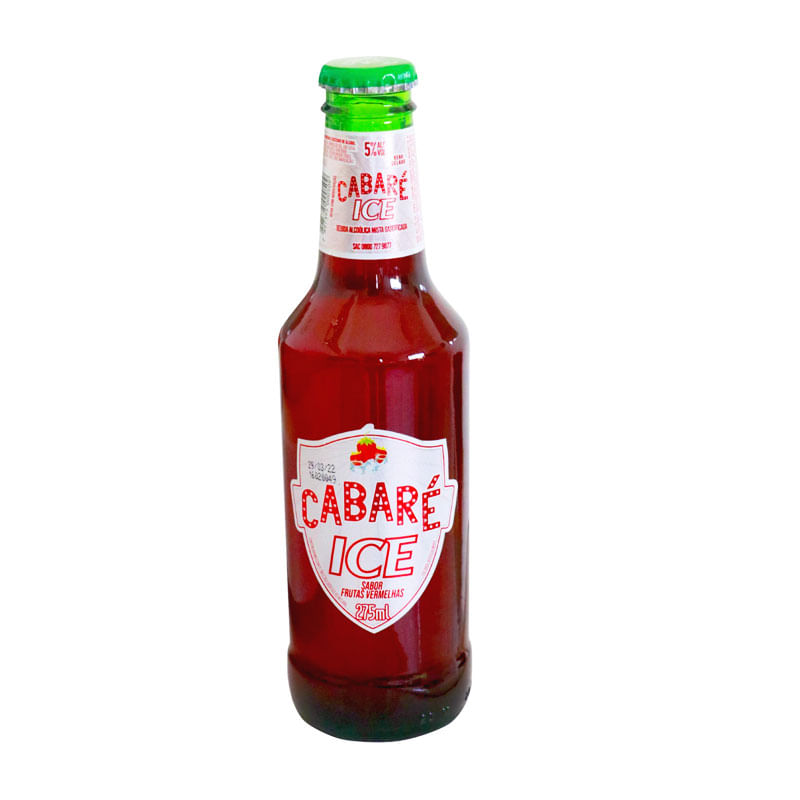 Cabaré Ice Frutas Vermelhas 275ml