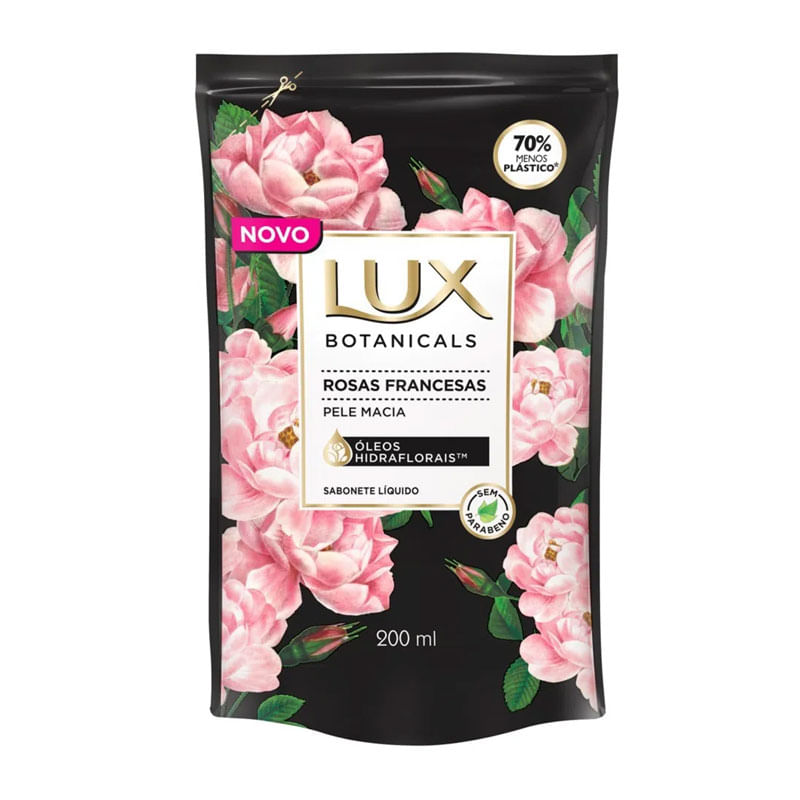 Sabonete Liquido Lux Rosas Francesas 200ml