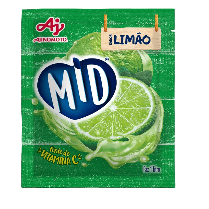 Refresco em Pó Mid Limão 20g