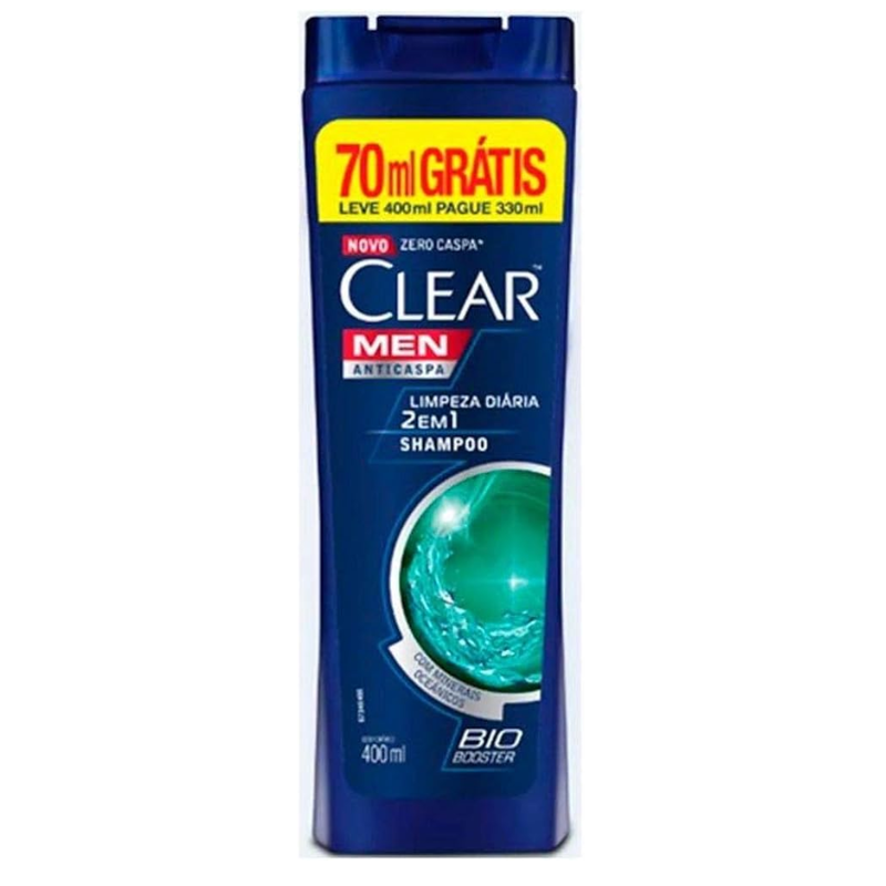SHAMP CLEAR M LIMP DI 400ML 70MLGTS