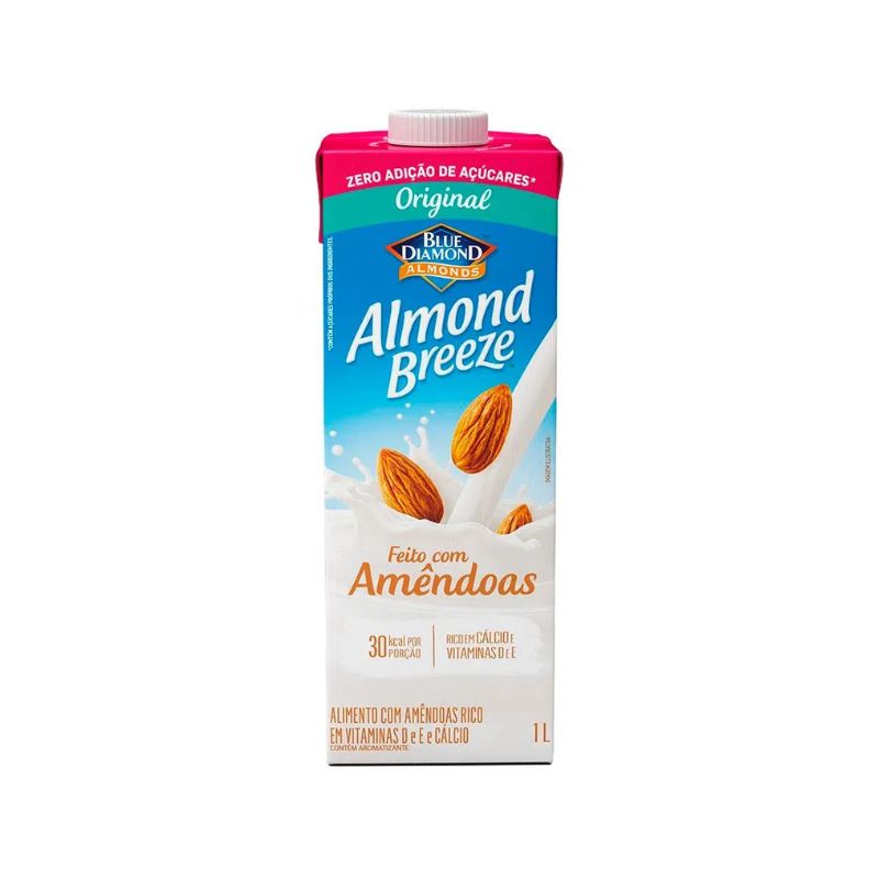 LEITE DE AMENDOAS ALMOND BREEZE ORIGINAL 1L