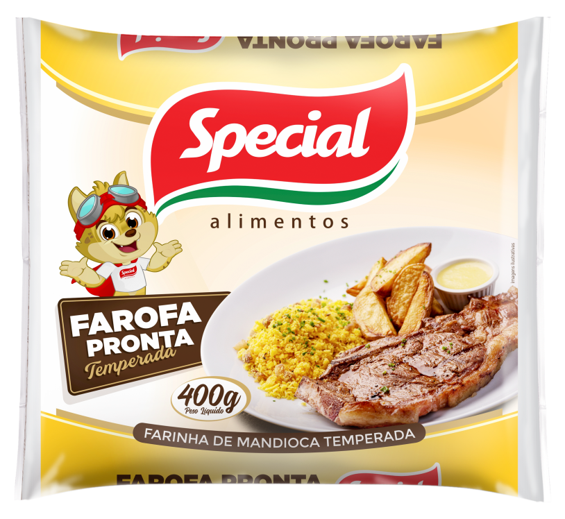 Farofa Pronta Temperada Special 400g