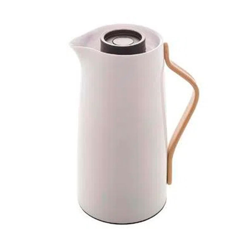 Garrafa Térmica em Plástico com Cabo Curve Branca 1L