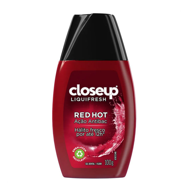 Creme Dental Liquido Close Up Fresh Red 100g
