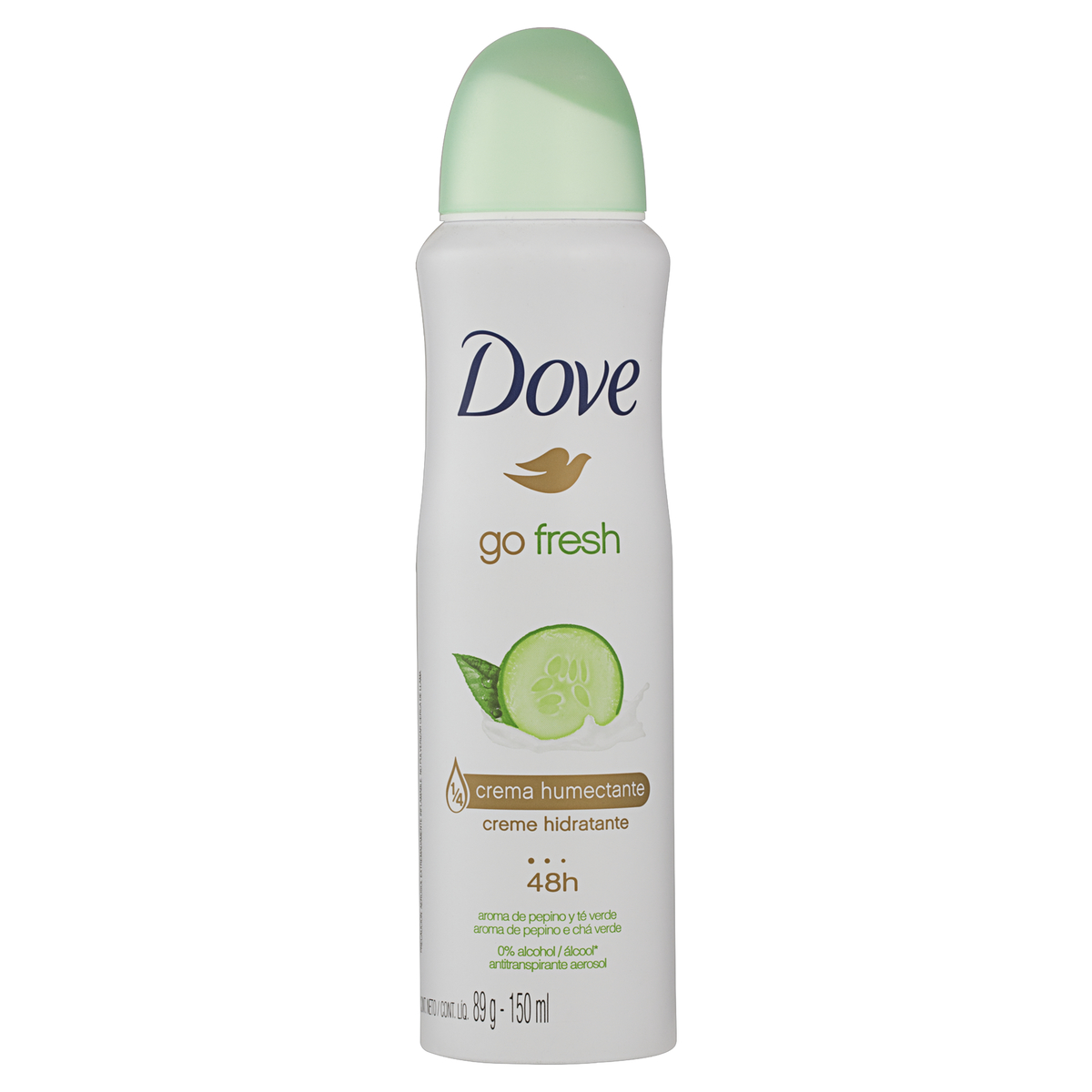 Desodorante Aerosol Dove Go Fresh Pepino 89g 150ml
