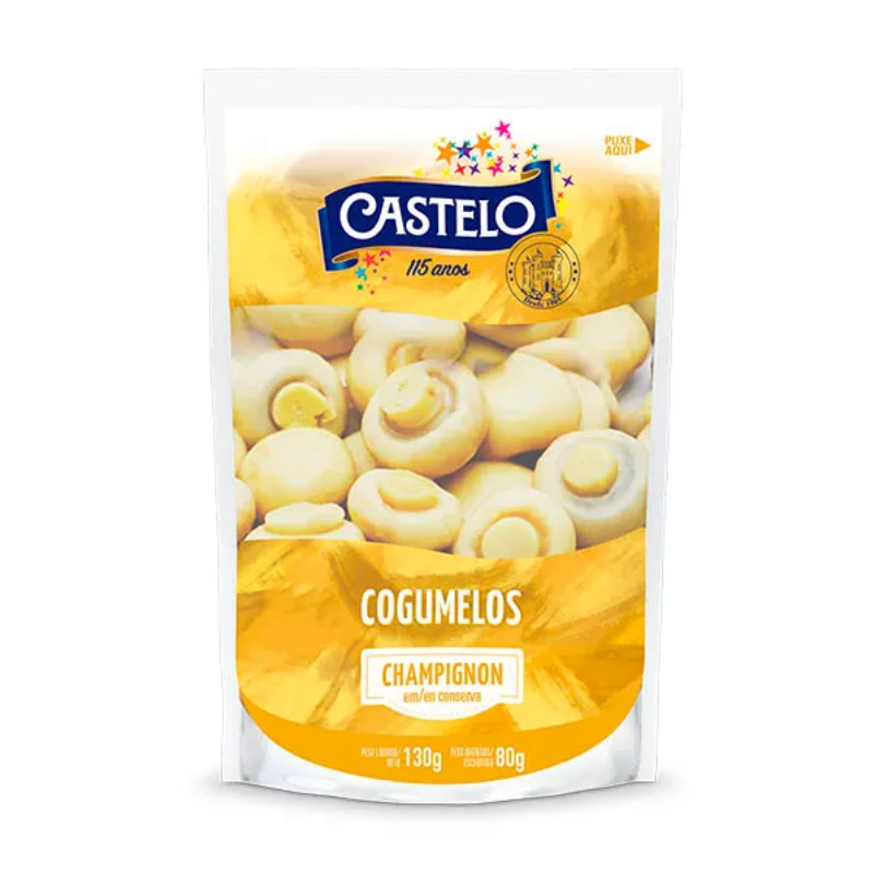 Champignon Stand Up Pouch Castelo 80 g