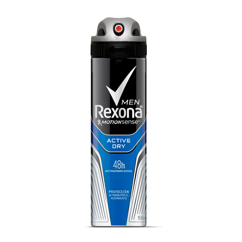 Desodorante Aerosol Rexona Men active 90g 150ml