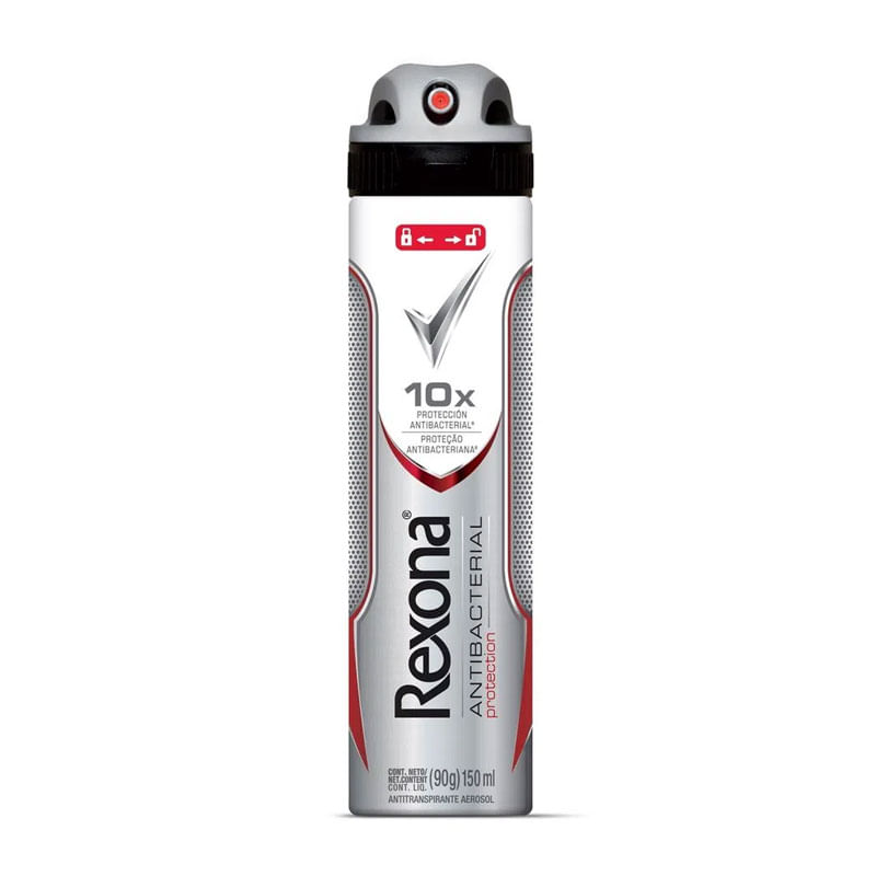Desodorante Aerosol Rexona Men Antibactérias 90g 150ml