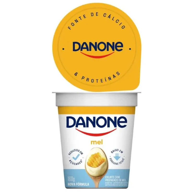 Iogurte Verdadeiro Natural Mel Danone 160g