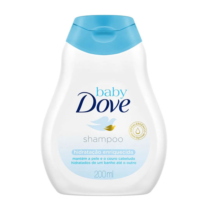 Shampoo Dove Baby Hidratação Enriquecida 200ml