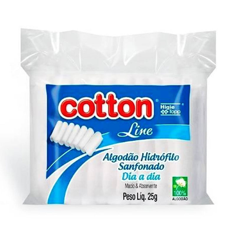 Algodão Cottonline Sanfonado 25g