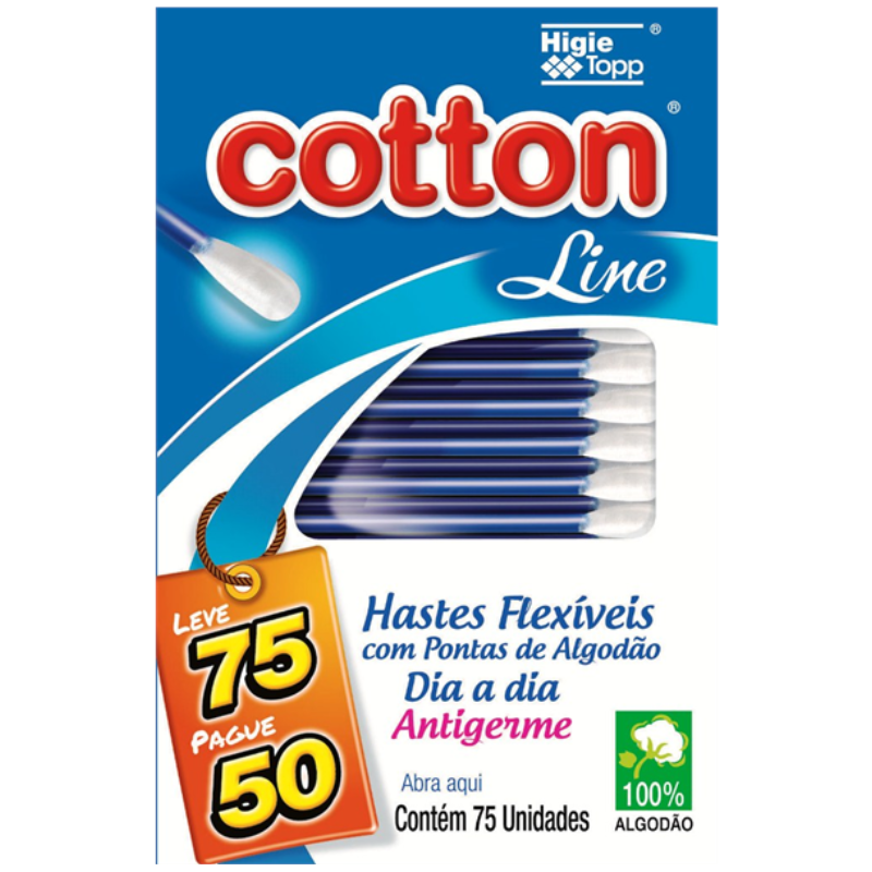 Hastes Flex Cottonline Leve75 Pague50